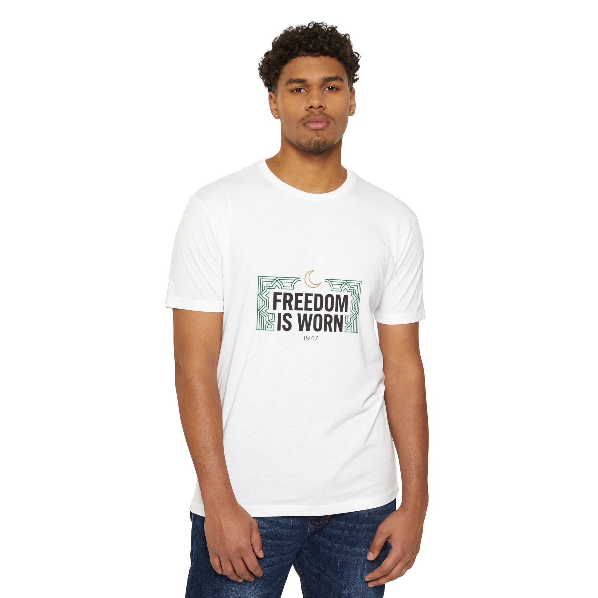 Freedom Is Worn Tee Shirt l AH Urban Wear Pk