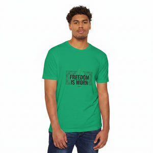 Freedom Is Worn Tee Shirt l AH Urban Wear Pk