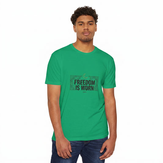 Freedom Is Worn Tee Shirt l AH Urban Wear Pk
